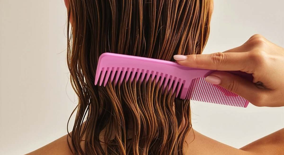 Jak si doma umýt vlasy, aby se odstranil maz z kořínků, aniž by se poškodily konečky a ztratila hustota vlasů