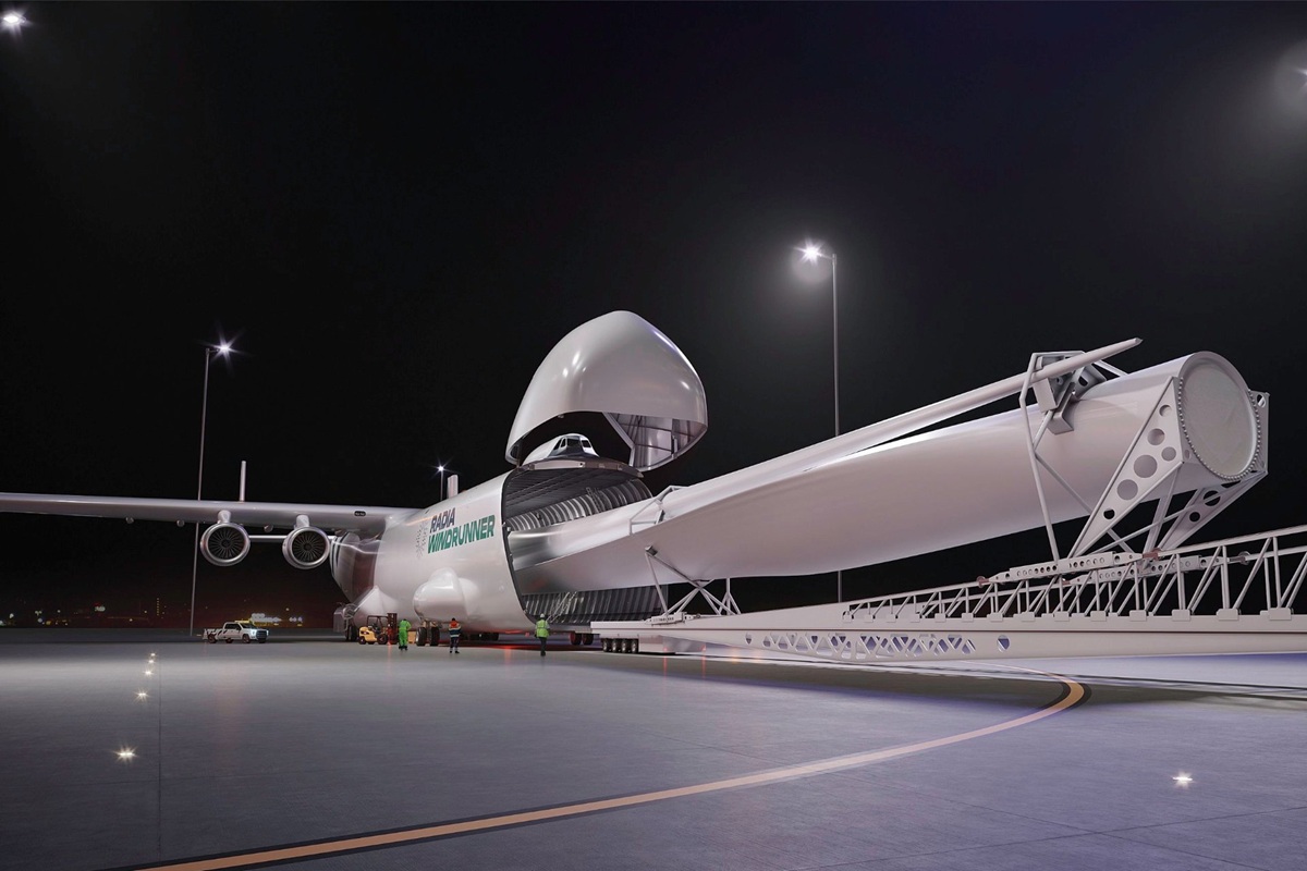 Největší letadlo na světě se vznáší ve vzduchu: má tři patra a je předmětem národní hrdosti.