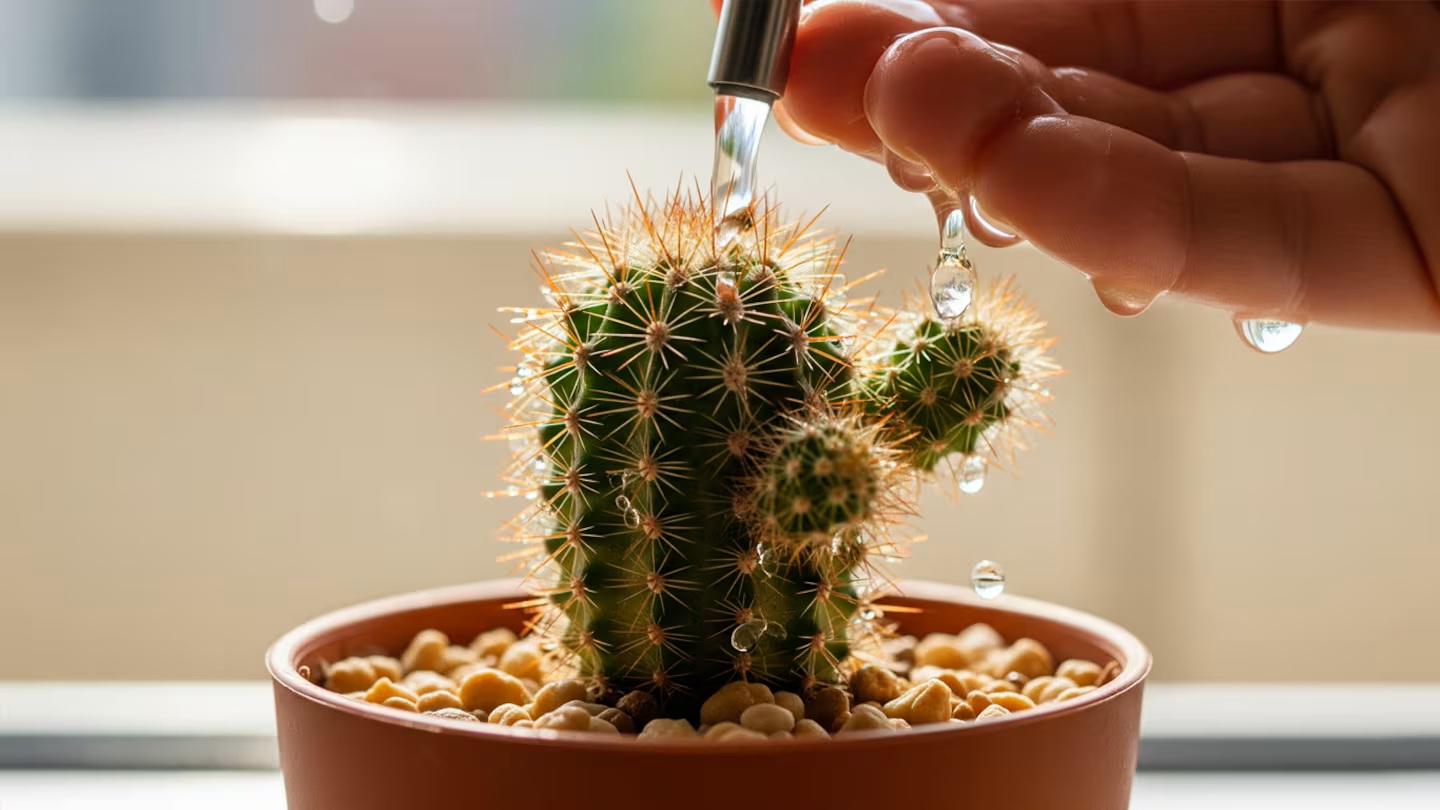 Jonathan Sitadino, odborník na zahradnictví: „To se musí stát, aby kaktus zakvetl.“